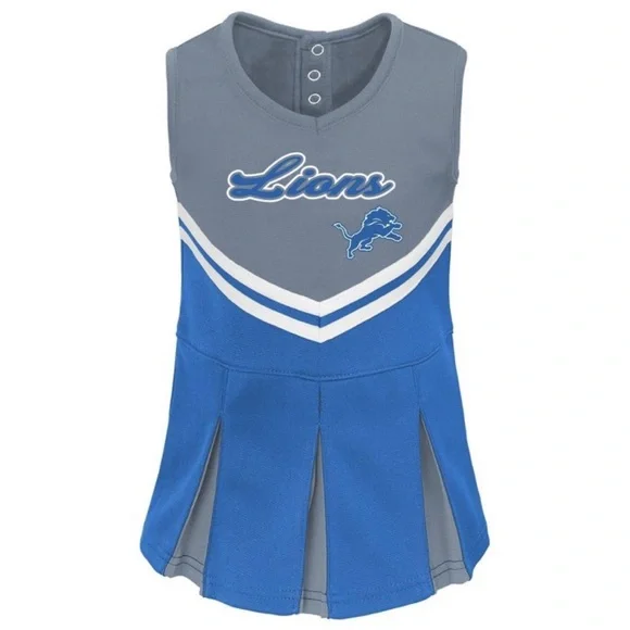 nfl jersey dress Fashion Football NFL Dresses New Nfl Detroit Lions Toddler Girls Cheerset 2t check bio Rework Indianapolis Colts NFL Lace
